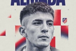 官方：马竞新援阿尔马达将在北京时间今天18点30分召开亮相发布会